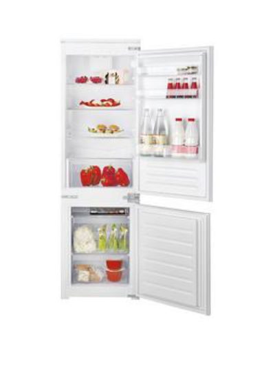Hotpoint Hmcb7030Aa 177Cm High 55Cm Wide Integrated Fridge Freezer - White